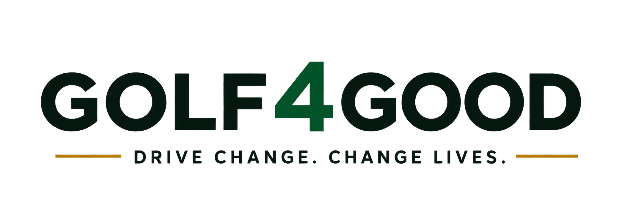 Golf4Good. Drive Change. Change Lives.